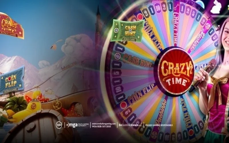 Crazy Time 54-Segment Wheel Probability Distribution