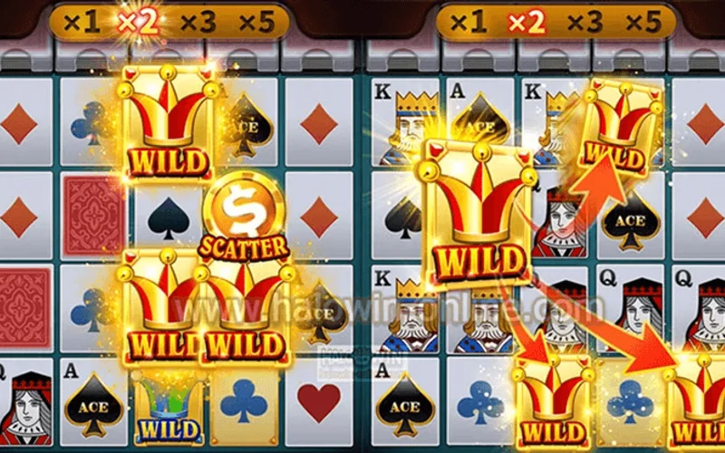 Super Ace 10x Elimination Multiplier Cascade and Jokers